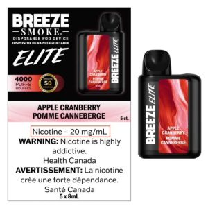 Breeze Elite S50 4000 Puff Disposable Vape