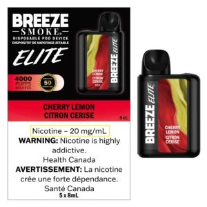 Breeze Elite S50 4000 Puff Disposable Vape