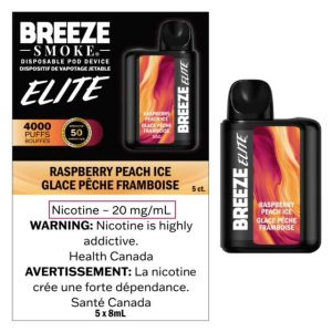 Breeze Elite S50 4000 Puff Disposable Vape