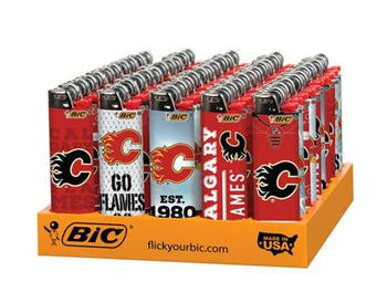 Briquet Bic régulier – Flames de Calgary