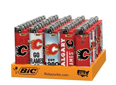 Briquet Bic régulier – Flames de Calgary