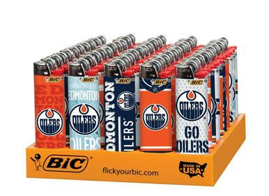 Briquet Bic régulier – Oilers d'Edmonton