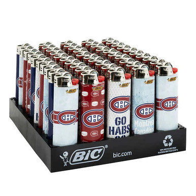 Bic Regular Lighter - Montreal Canadians