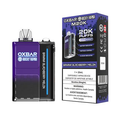 [CLEARANCE] OXBAR X Rocky Vapor M20K Puff Rechargeable Disposable Vape 20ml