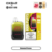 OXBAR X Rocky Vapor G8000 Rechargeable Disposable Vape 18ml