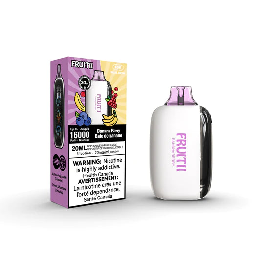 Fruitii 16K Vape jetable rechargeable de SPIN 20 ml