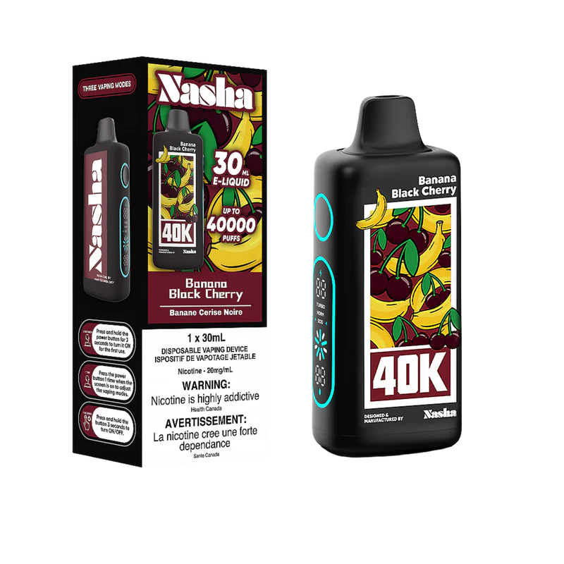 Nasha 40K Disposable Vape 30mL