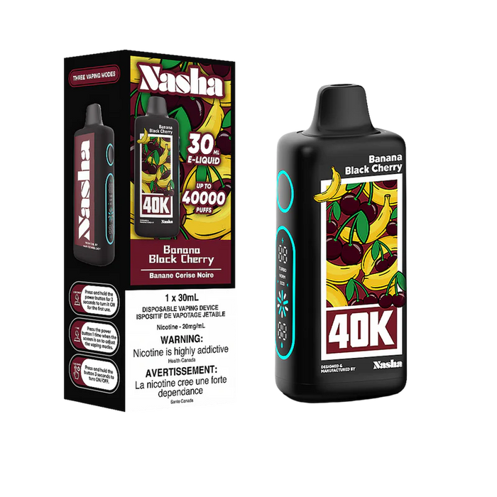 Nasha 40K Disposable Vape 30mL