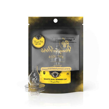 Honeybee Herb - Bouchon de carburateur à double rotation en quartz
