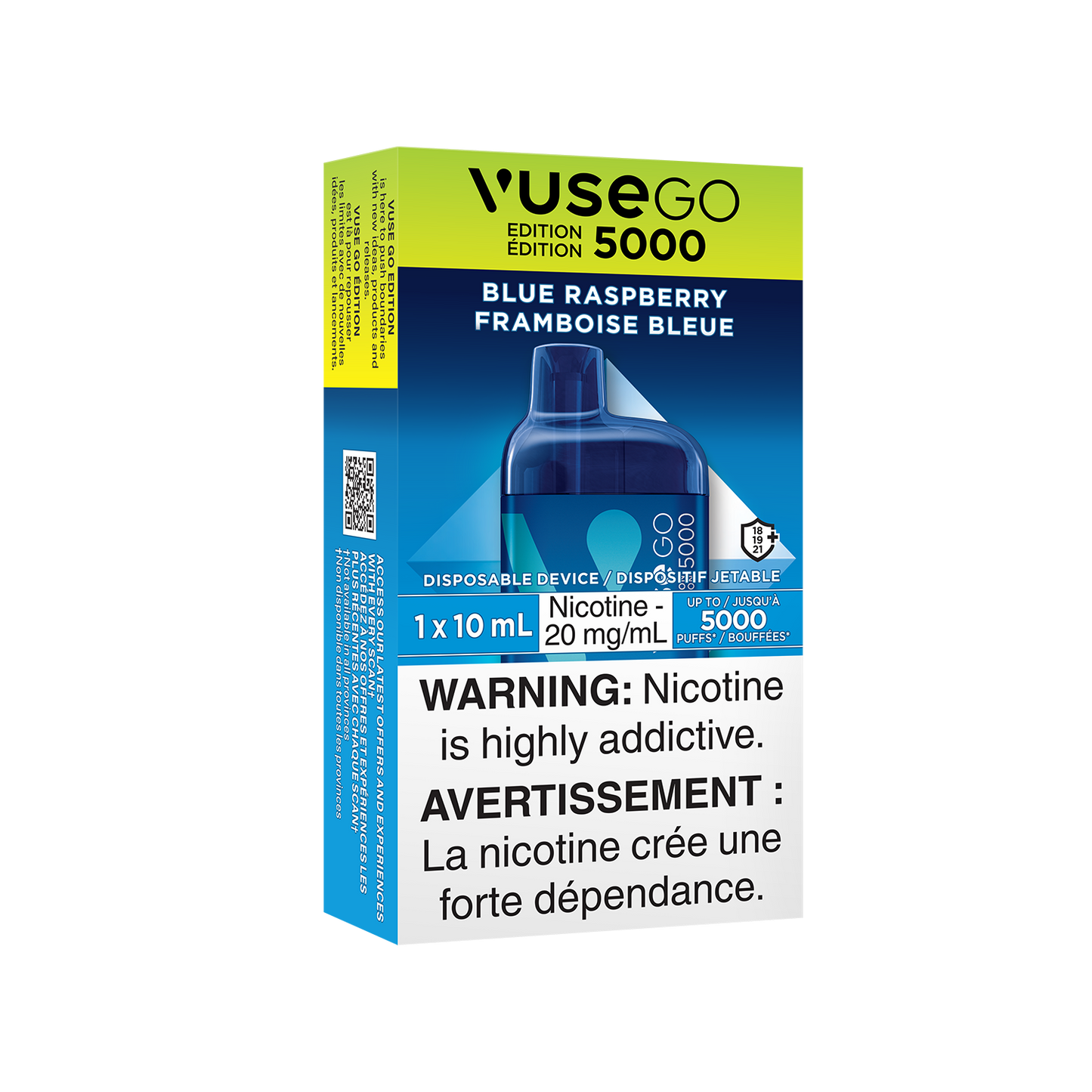 Vuse Go Edition 5000 - Framboise bleue