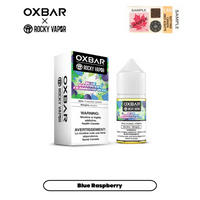 E-liquides Rocky Vapor x Oxbar - Framboise bleue