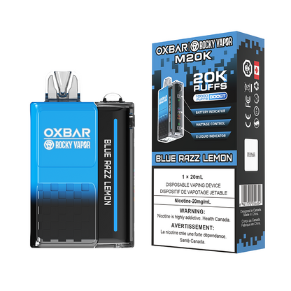 [CLEARANCE] OXBAR X Rocky Vapor M20K Puff Rechargeable Disposable Vape 20ml