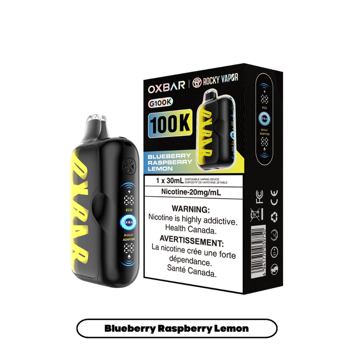 OXBAR G100K Disposable Vape 30mL