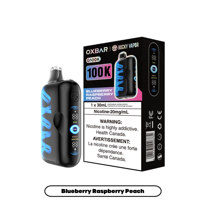 OXBAR G100K Disposable Vape 30mL