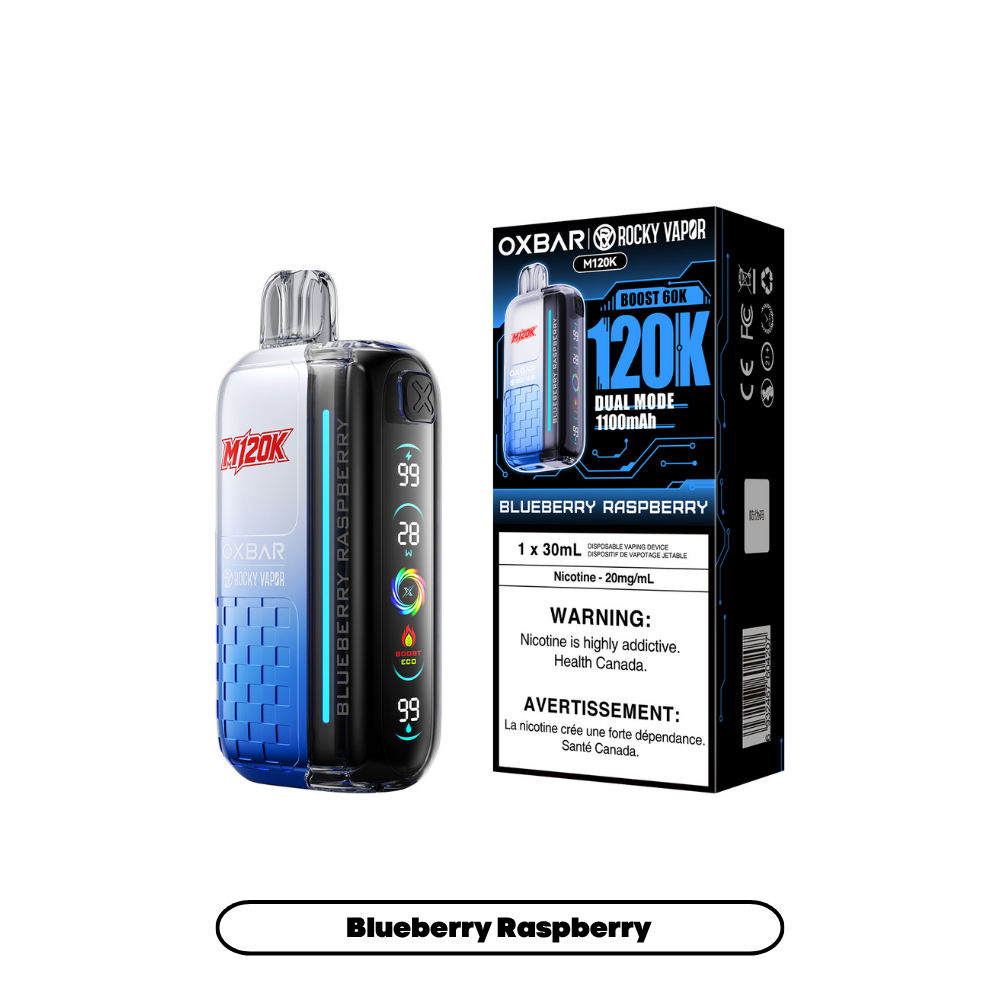 OXBAR M120K Rechargeable Disposable Vape 30mL