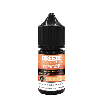 Breeze S50 Salt Nic E-Liquid - Juicy Peach Ice