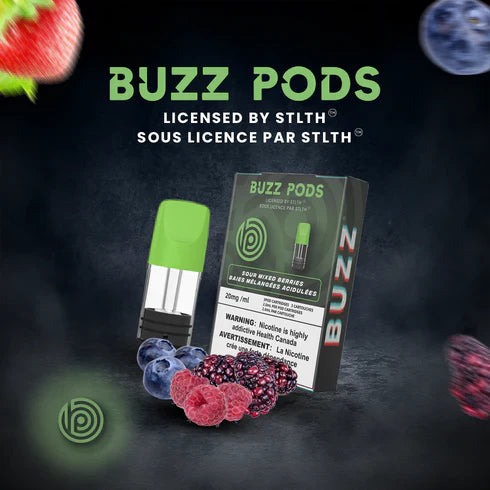 Buzz Stlth Pod 3 Pack 20mg