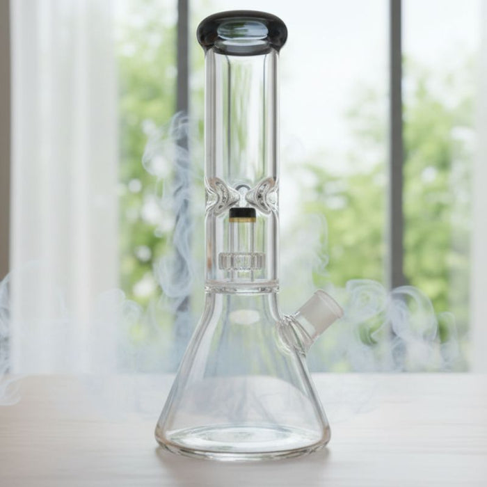 Xtreme - 16″ 7mm Classic Beaker Bong w/  Colour Top