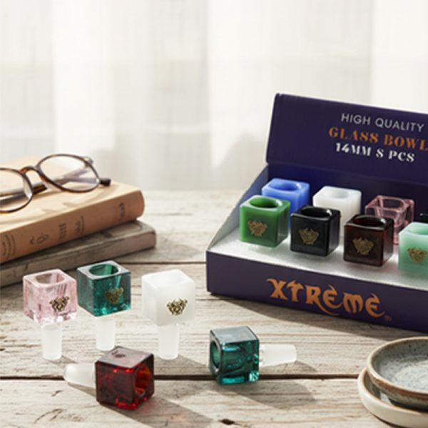 Xtreme - 14mm Square Shape Glass Bowl