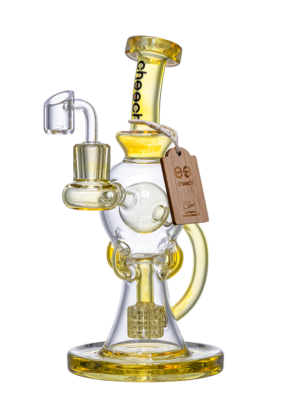 Recycleur fumé Cheech Glass 8"