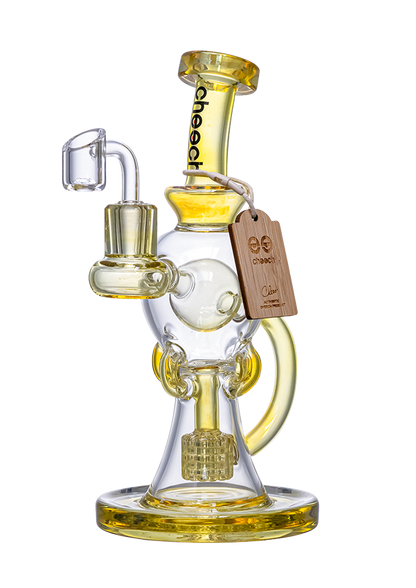 Recycleur fumé Cheech Glass 8"