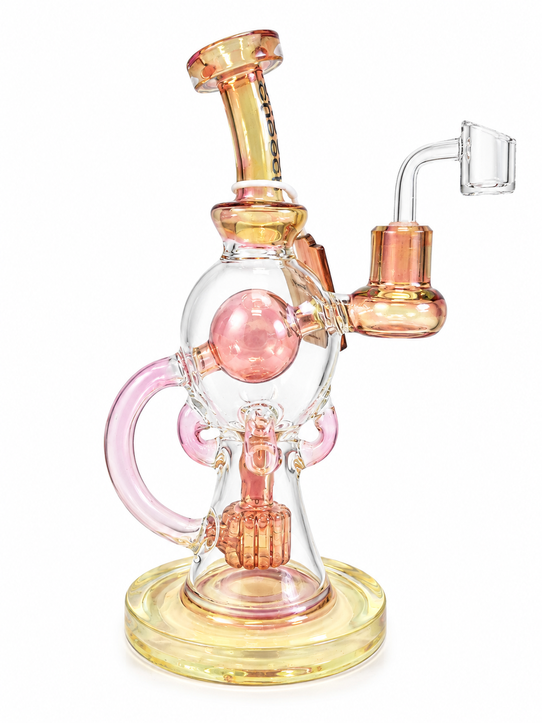 Recycleur fumé Cheech Glass 8"