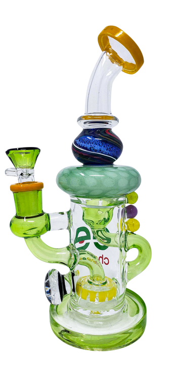 Cheech Glass 9" Dichro Recycler