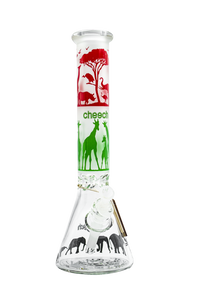 Cheech Glass 15” Safari Tube Beaker Bong