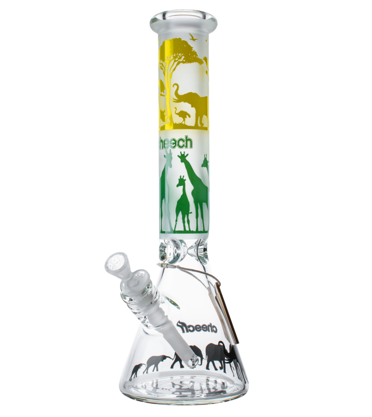 Cheech Glass 15” Safari Tube Beaker Bong