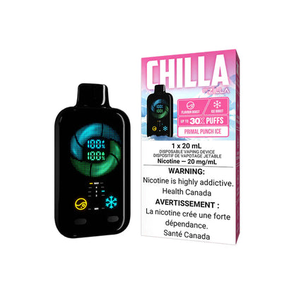 [CLEARANCE] Zilla Chilla Rechargeable Disposable Vape 20mL