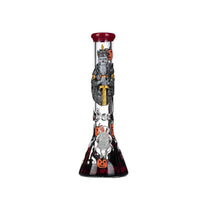 14″ 7mm Resolute King Straight Tube Glass Bong