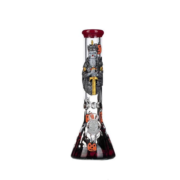 14″ 7mm Resolute King Straight Tube Glass Bong