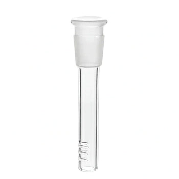 3" 18mm to 14mm Open Ended Glass Stem