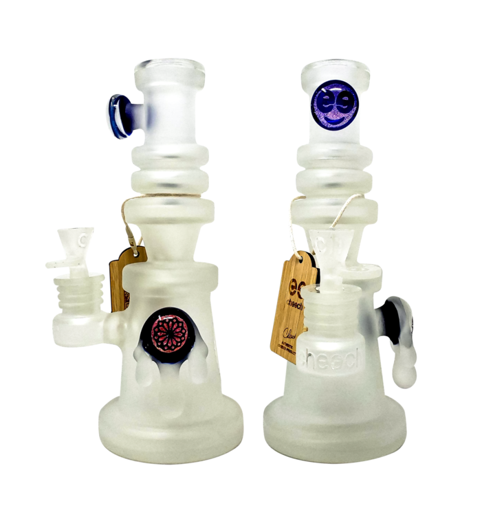 Cheech Glass 9” Sandblasted Drip Rig