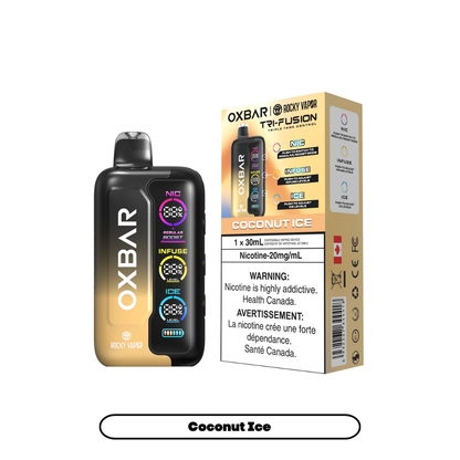 [CLEARANCE] OXBAR X Rocky Vapor Tri Fusion Disposable Vape 30mL