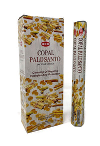 HEM - Copal Palo Santo - 20 Sticks