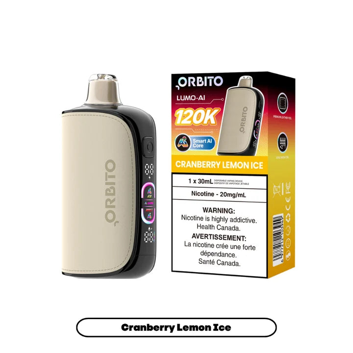 Orbito Lumo AI 120K Disposable Vape 30mL