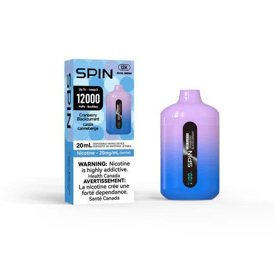 Spin 12K Cranberry Blackcurrant