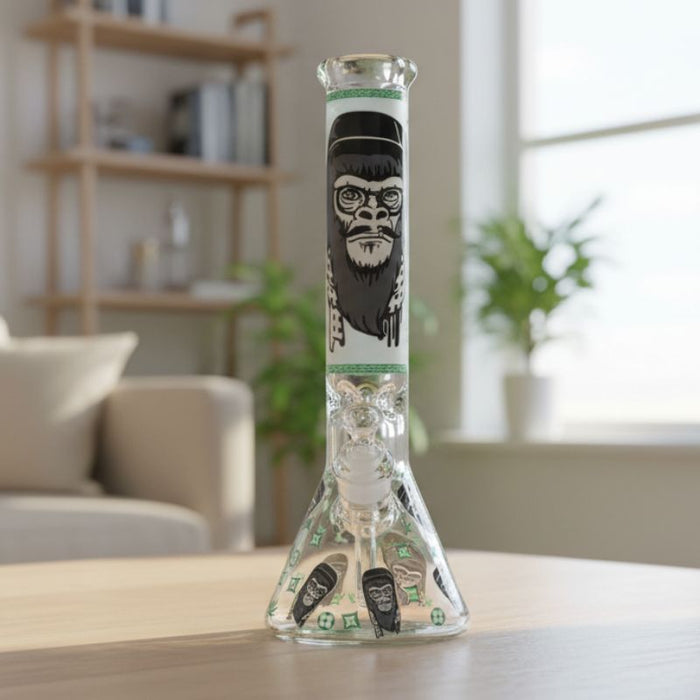 Xtreme 14″ Luxury Pattern 7mm Beaker Bong
