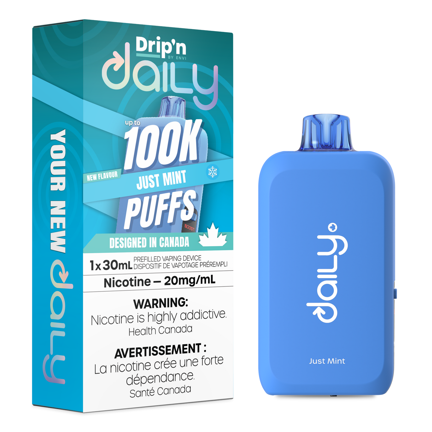 Envi Drip'n Daily Disposable Vape 30mL **Launch Special**