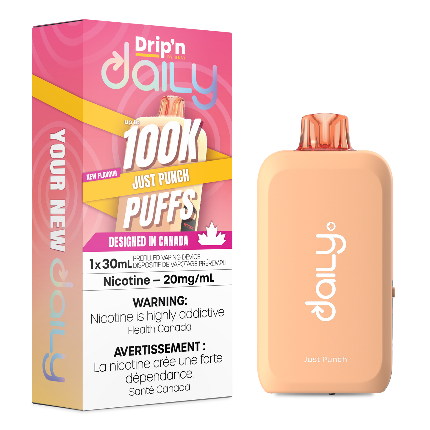 Envi Drip'n Daily Disposable Vape 30mL **Launch Special**