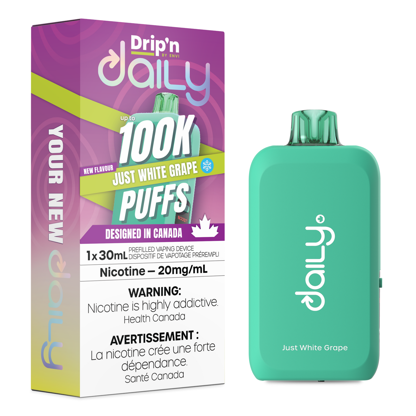 Envi Drip'n Daily Disposable Vape 30mL **Launch Special**