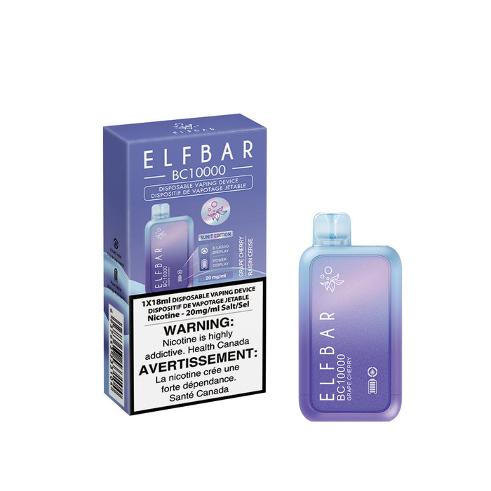 ELF Bar Vape jetable rechargeable BC10000 Puff Elfbar 18 ml