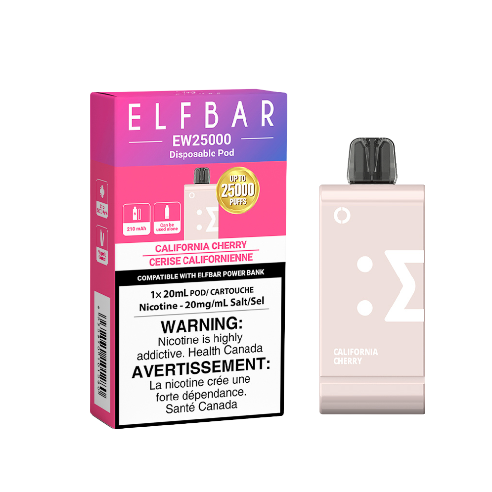 Elf Bar EW25K Puff Disposable Replacement Pod  *No charge battery Included*