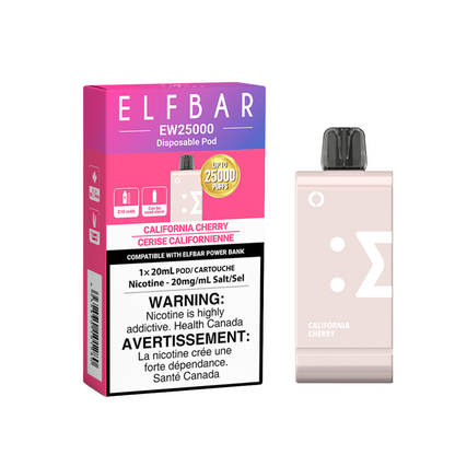[CLEARANCE] Elf Bar EW25K Puff Disposable Replacement Pod **Battery Included**