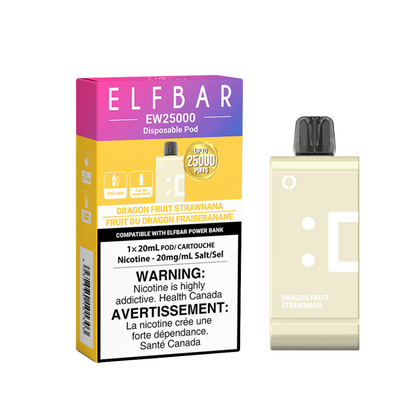 [CLEARANCE] Elf Bar EW25K Puff Disposable Replacement Pod **Battery Included**