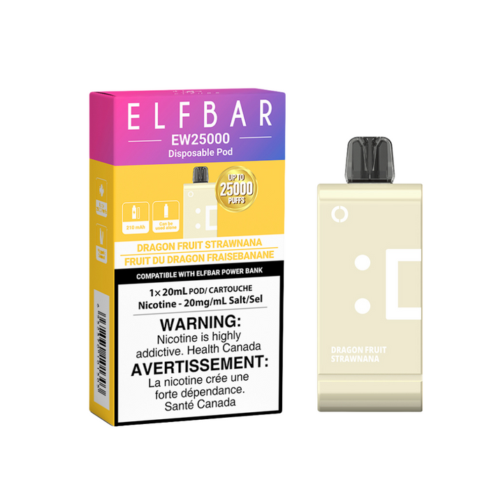 Elf Bar EW25K Puff Disposable Replacement Pod  *No charge battery Included*