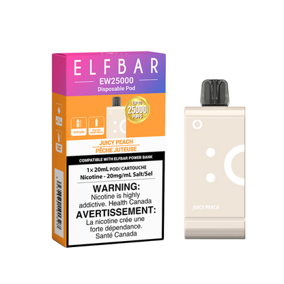 [CLEARANCE] Elf Bar EW25K Puff Disposable Replacement Pod **Battery Included**