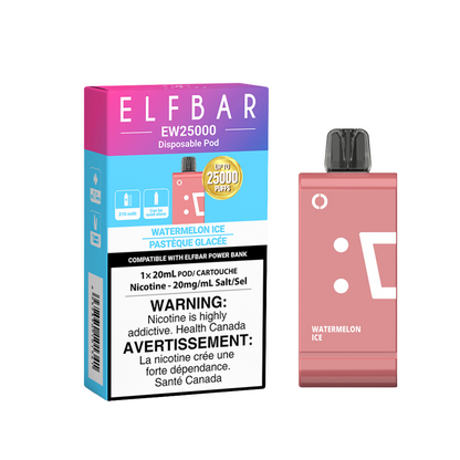 [CLEARANCE] Elf Bar EW25K Puff Disposable Replacement Pod **Battery Included**