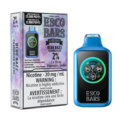 [CLEARANCE] Esco Bars Rechargeable Disposable Vape 20mL